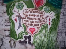 Windmühle Spruch